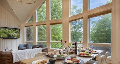 Burton Bliss | NEW Lake Burton Home with Private Dock, Boathouse, Hot Tub &