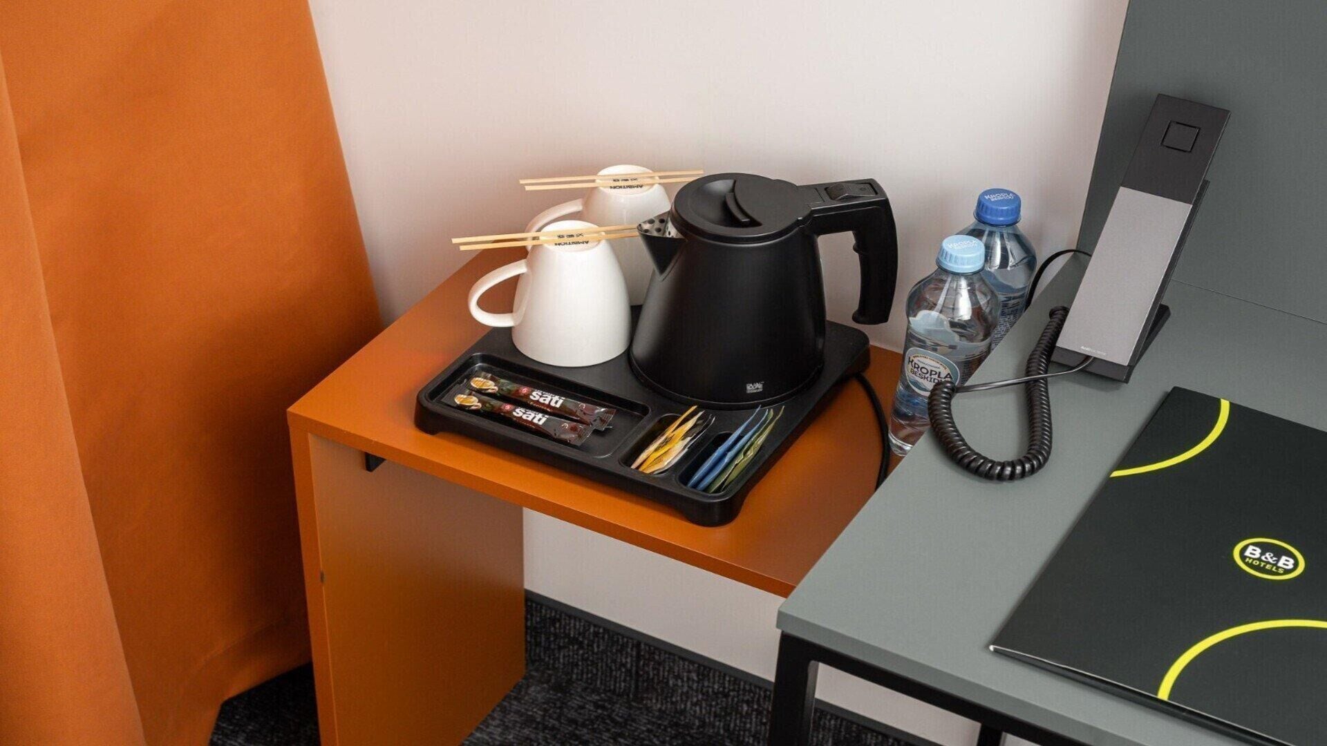 Skrivebord, mørklægningsgardiner, gratis Wi-Fi, sengetøj