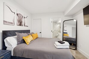 2 chambres, fer et planche à repasser, Wi-Fi, draps fournis