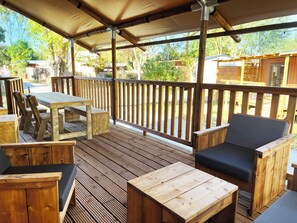 Deluxe Tent, Resort View | Terrace/patio