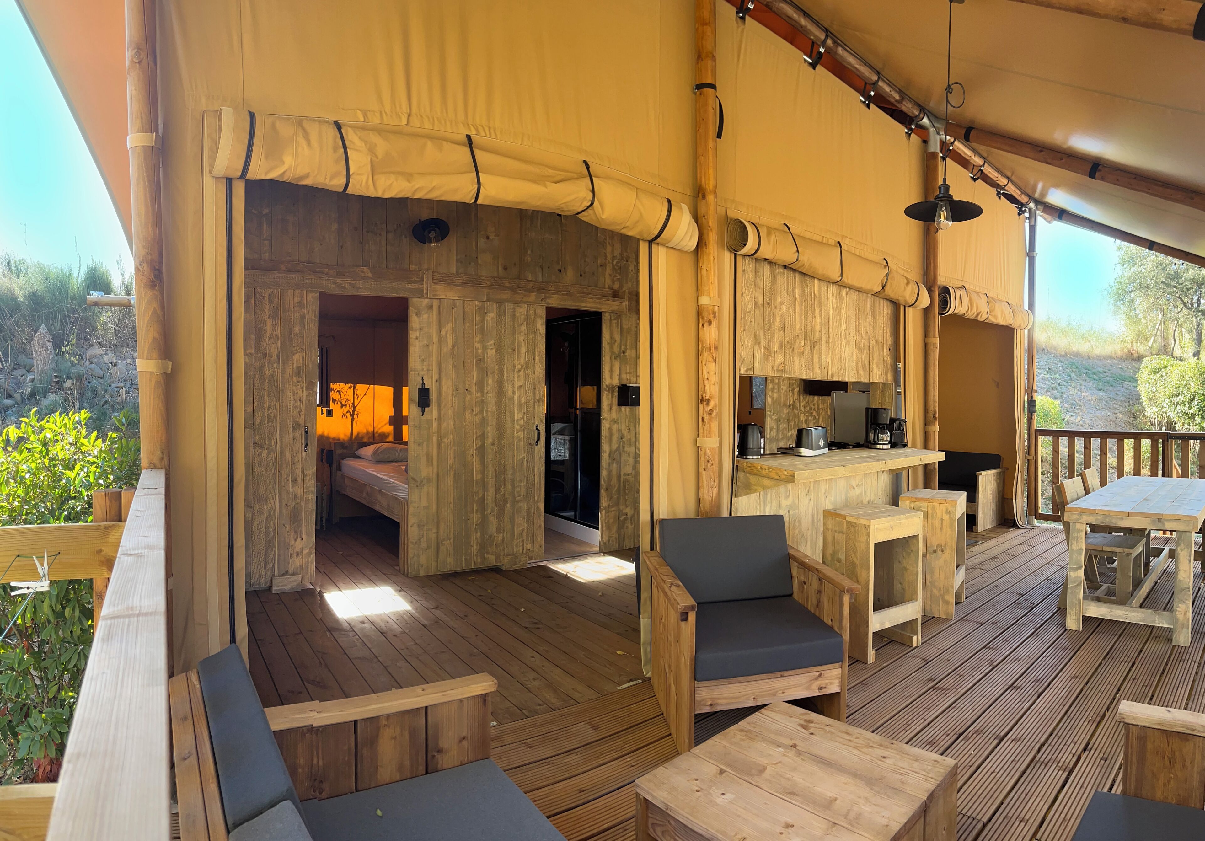 Deluxe Tent, Resort View | Terrace/patio