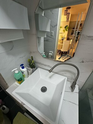 Shower, hair dryer, bidet, towels - very nice two bedroom condo in the heart of Davao City in camela north point (Davao City)