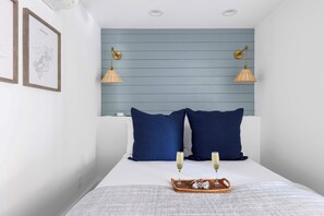 2 bedrooms, iron/ironing board, travel crib, WiFi