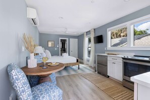 1 bedroom, iron/ironing board, travel crib, WiFi