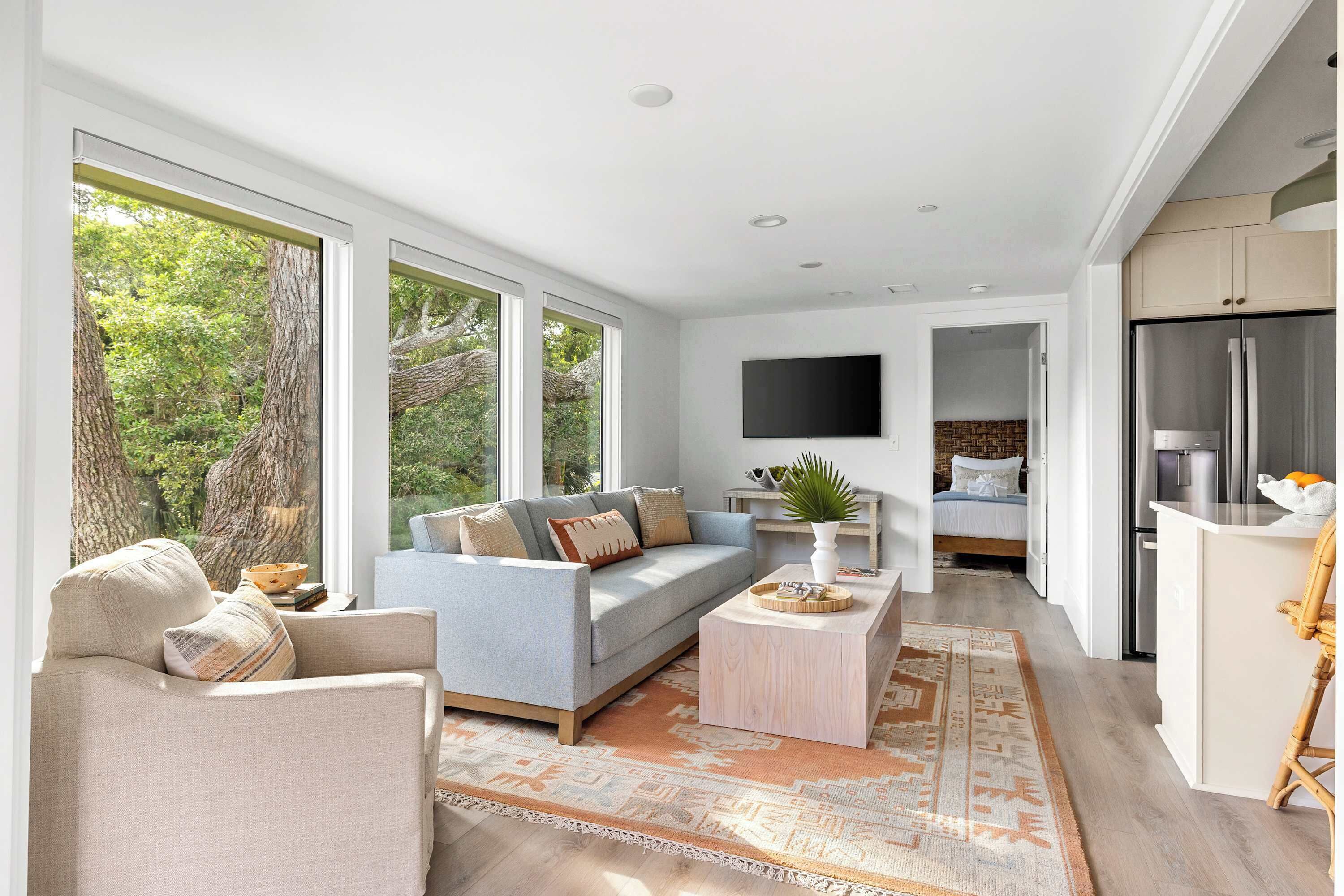 3 chambres, fer et planche à repasser, lit de bébé portatif, Wi-Fi