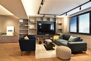 Living area - SAXX Apartments Leipzig (Leipzig)