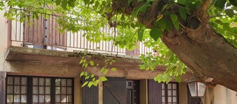 Charming Provencal villa in the heart of a medieval village with view