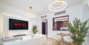 Living area - LUX  Burj Khalifa Fountain View Suite 2 (Dubai)