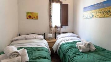 2 bedrooms, iron/ironing board, travel crib, WiFi