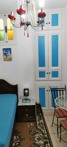 Furnished room with veranda