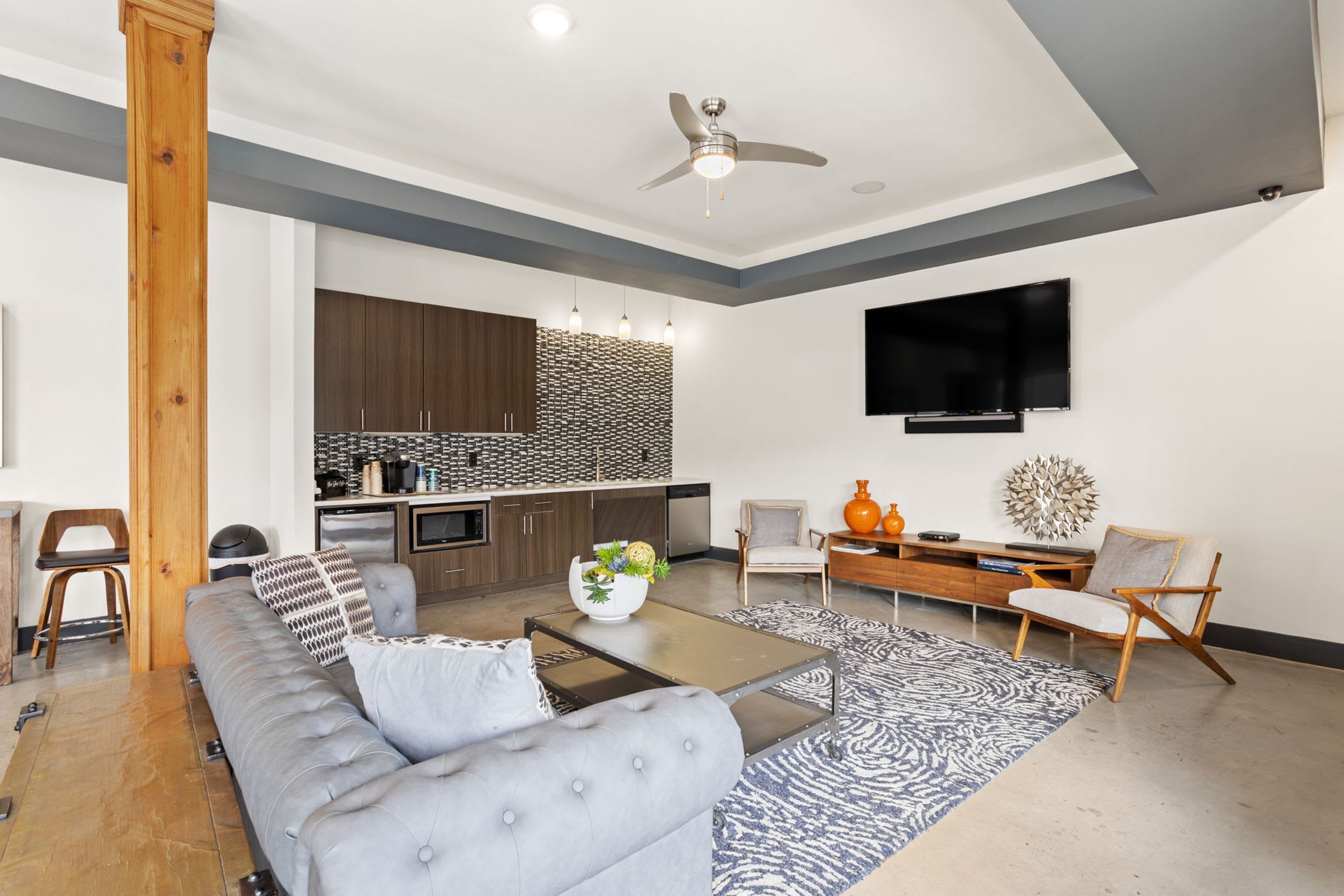 Leilighet | 1 soverom og internett