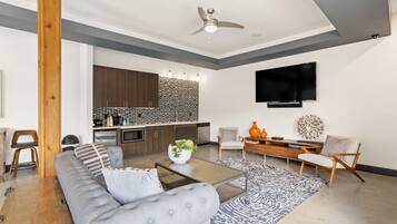 Leilighet | 1 soverom og internett