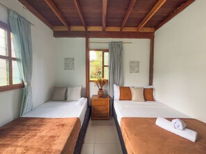 Classic Triple Room, Courtyard View