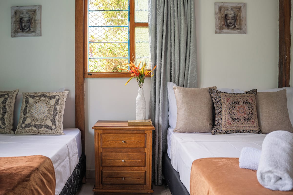 Tripla Comfort, patio, vista cortile | Wi-Fi gratuito