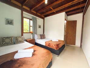 Comfort Triple Room, Patio, Courtyard View