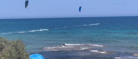 Sun loungers, beach towels