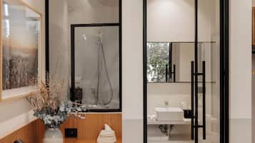 Double Room, Courtyard View | Bathroom | Slippers