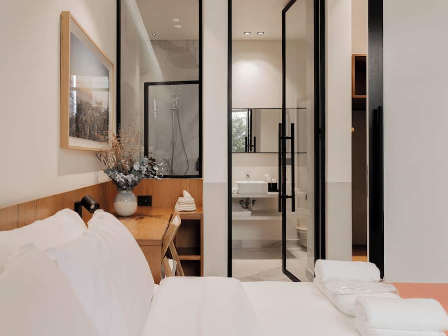 Double Room, Courtyard View | In-room safe, soundproofing, free WiFi