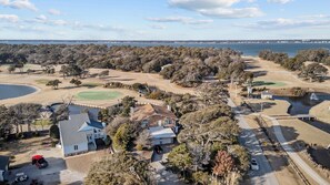 Exterior - Fore Your Delight-Pet Friendly Townhome (Pine Knoll Shores)