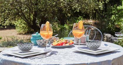 Charming property with tennis court and swimming pool in Provence