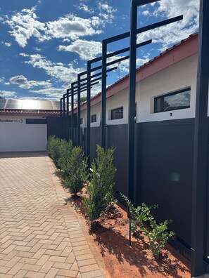 Fachada de la propiedad