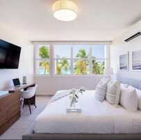 Διαμέρισμα (Condo), 2 Υπνοδωμάτια, Στην παραλία | Κλινοσκεπάσματα υψηλής ποιότητας, μοναδική διακόσμηση 