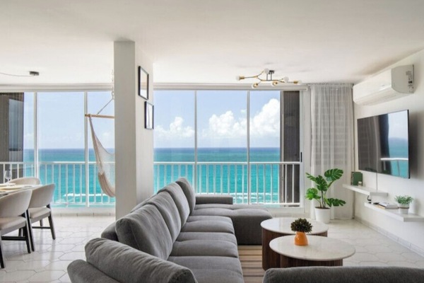 Condo, 3 Bedrooms, Ocean View | Living area | Smart TV