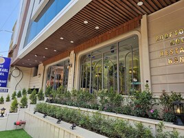 Framhlið gististaðar