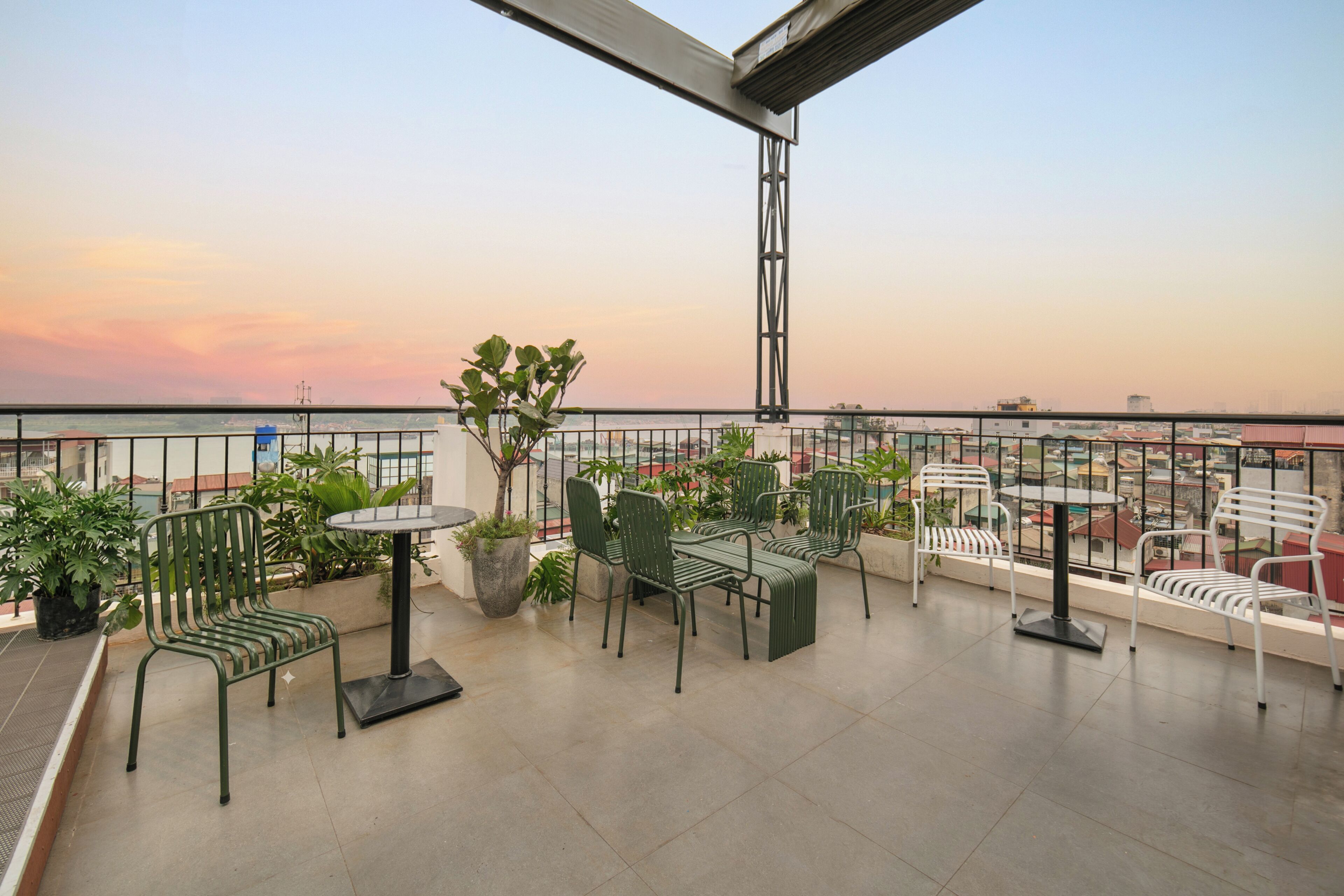 Rooftop terrace