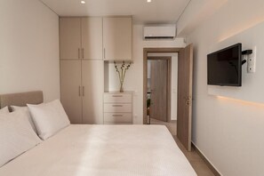 2 slaapkamers, een strijkplank/strijkijzer, wifi, beddengoed