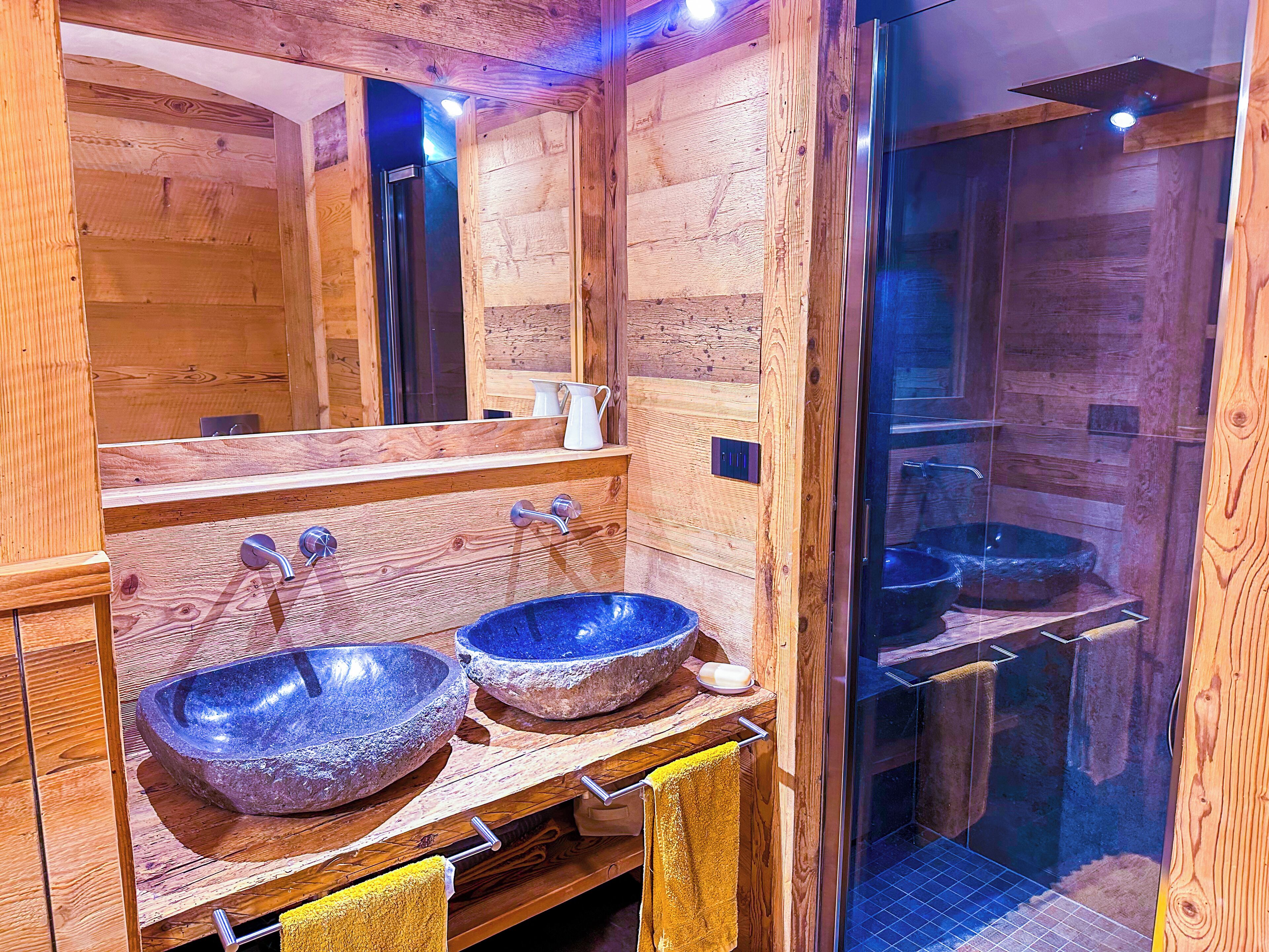 Familienapartment, 3 Schlafzimmer, Bergblick | Badezimmer