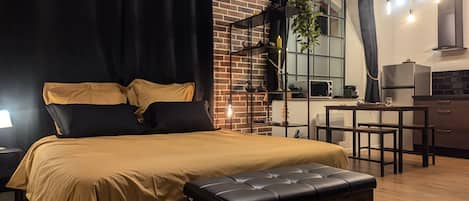 Studio | 1 slaapkamer, luxe beddengoed, gratis wifi, beddengoed