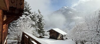 Chalet facing the Mont-Blanc massif in Saint-Nicolas de Véroce