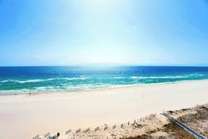 Na praia