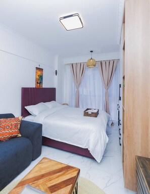 Appartement, 1 slaapkamer, toegankelijk voor mindervaliden, uitzicht op de stad | 1 slaapkamer