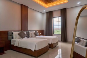 Deluxe Twin Room | Desk, free WiFi - Sakanti Inn Wonosobo (Wonosobo)