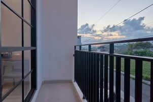 Habitación Deluxe doble, balcón, vistas a la montaña | Balcón