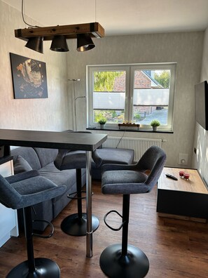 Interior - Vacation apartment with outdoor area, East Frisian coast, rural location (Osteel)