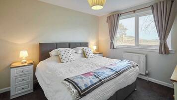 2 bedrooms, iron/ironing board, travel crib, WiFi