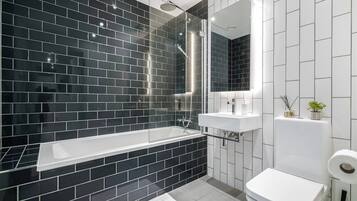 Apartment, 2 Schlafzimmer, barrierefrei, Raucher | Badezimmer