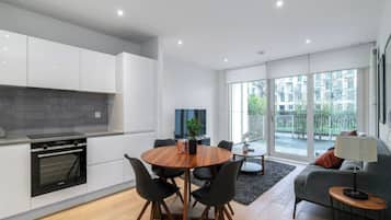 Apartment, 2 Schlafzimmer, barrierefrei, Raucher | Esszimmer