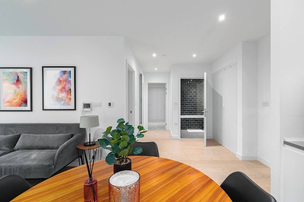 Living room - Luxurious Riverside Apartment in Central London (London)