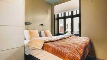 1 Schlafzimmer, BĂŒgeleisen/BĂŒgelbrett, WLAN, BettwĂ€sche