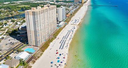 Gulf FRONT! Balcony-Indoor Heated Pool-Fitness Center-Hot Tubs-Tidewater 2903