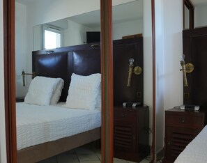 1 bedroom, iron/ironing board, bed sheets