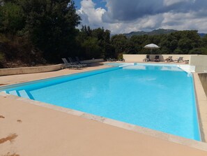 Alberca al aire libre 