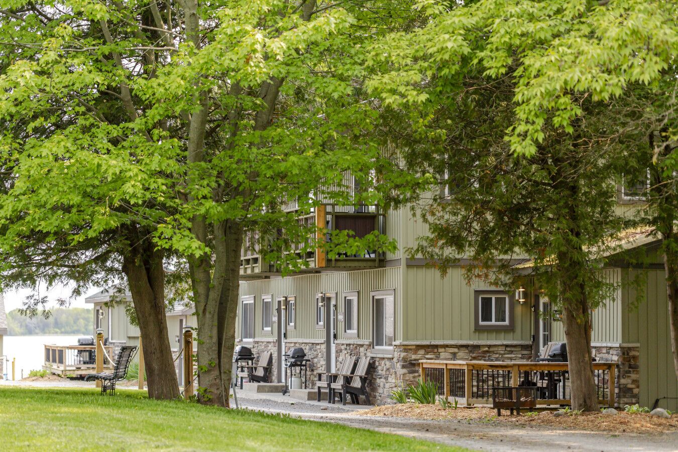 Overnattingsstedets uteområder