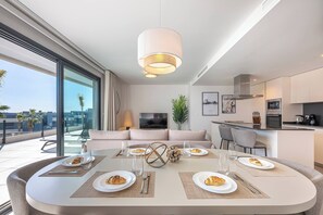 Unclassified image, 5 of 75, button - Magnificent 3-BDR Apt with Terrace, Spa & Pools (Estepona)