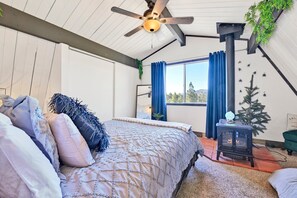 Huisje, Meerdere bedden, bubbelbad, uitzicht op bergen (2510) | Uitzicht vanuit de kamer