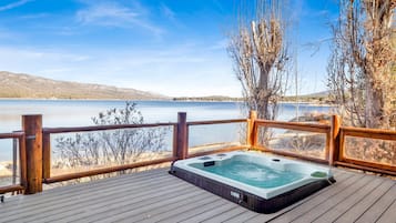Chalet, Beberapa Tempat Tidur, hot tub, pemandangan gunung (2533) | Bathtub spa outdoor
